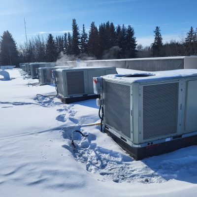 Commercial rooftop HVAC units installation and maintenance in Edmonton